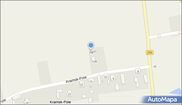 Kramsk-Pole, Kramsk-Pole, 10a, mapa Kramsk-Pole