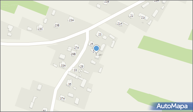 Kranów, Kranów, 27b, mapa Kranów