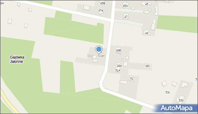 Kranów, Kranów, 51c, mapa Kranów