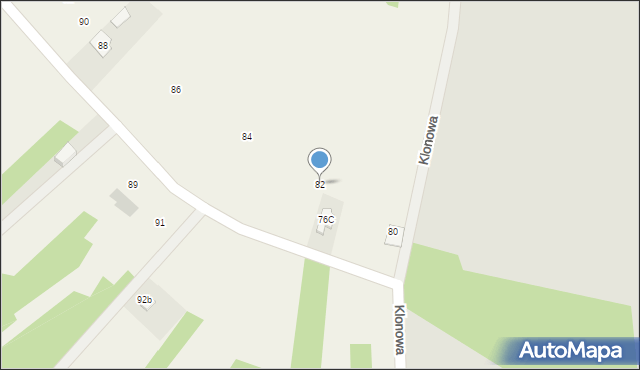 Kranów, Kranów, 82, mapa Kranów