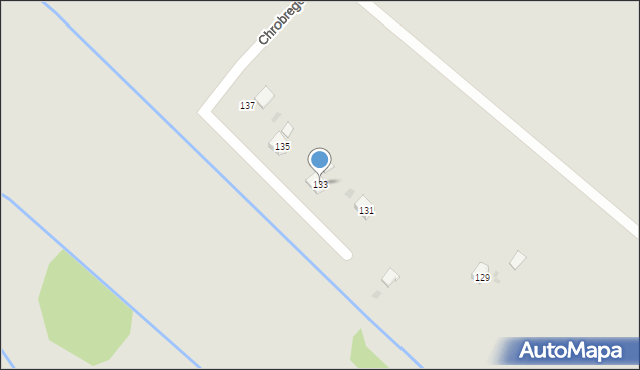 Krapkowice, Króla Bolesława Chrobrego, 133, mapa Krapkowice