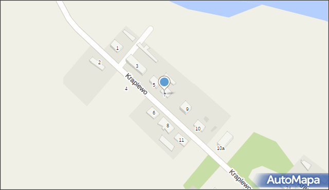Kraplewo, Kraplewo, 7, mapa Kraplewo
