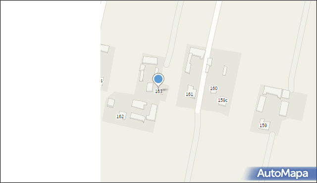 Krasew, Krasew, 163, mapa Krasew