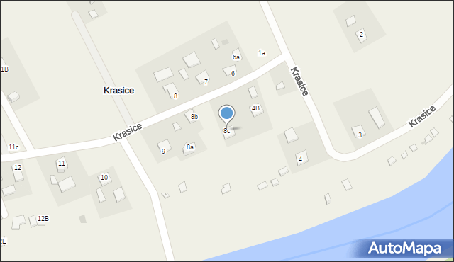 Krasice, Krasice, 8c, mapa Krasice