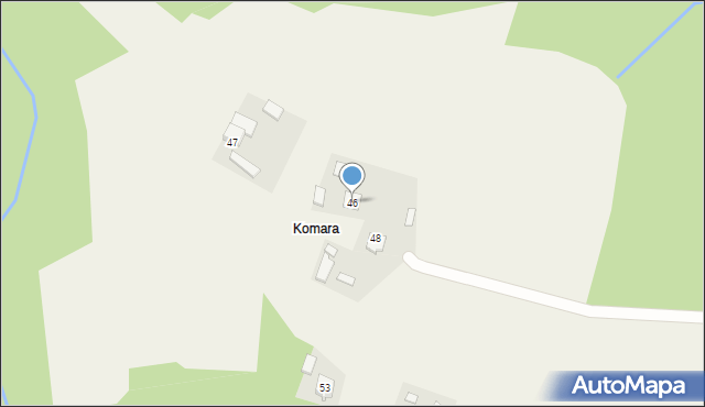 Krasiczyn, Krasiczyn, 46, mapa Krasiczyn