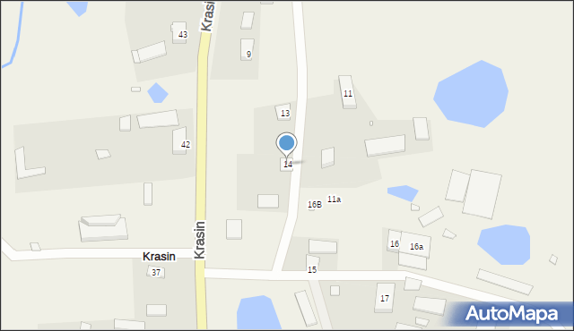 Krasin, Krasin, 14, mapa Krasin