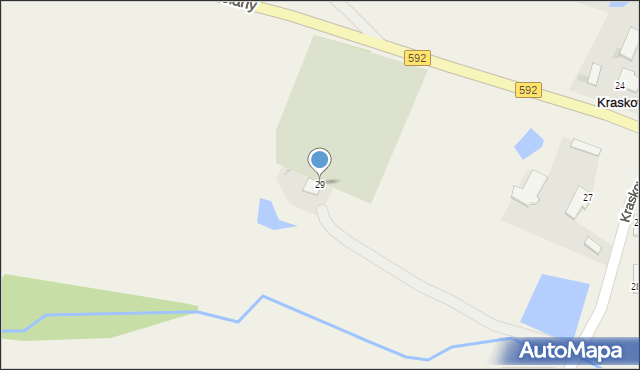 Kraskowo, Kraskowo, 29, mapa Kraskowo