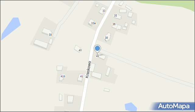 Kraskowo, Kraskowo, 42, mapa Kraskowo