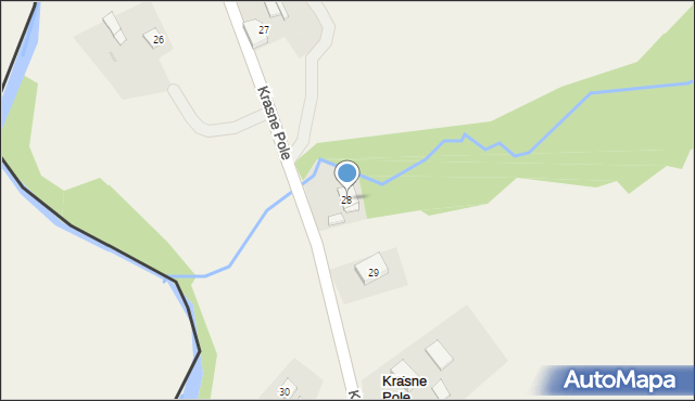 Krasne Pole, Krasne Pole, 28, mapa Krasne Pole