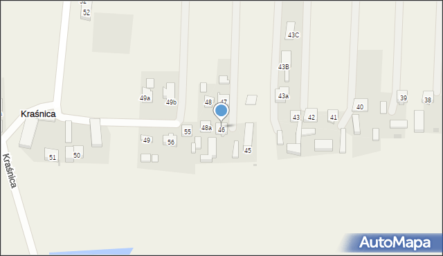 Kraśnica, Kraśnica-Kolonia, 46, mapa Kraśnica