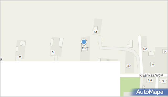 Kraśnicza Wola, Kraśnicza Wola, 32b, mapa Kraśnicza Wola