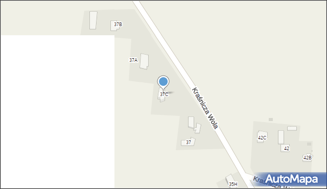 Kraśnicza Wola, Kraśnicza Wola, 37C, mapa Kraśnicza Wola