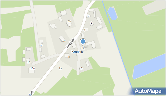 Kraśnik, Kraśnik, 5, mapa Kraśnik