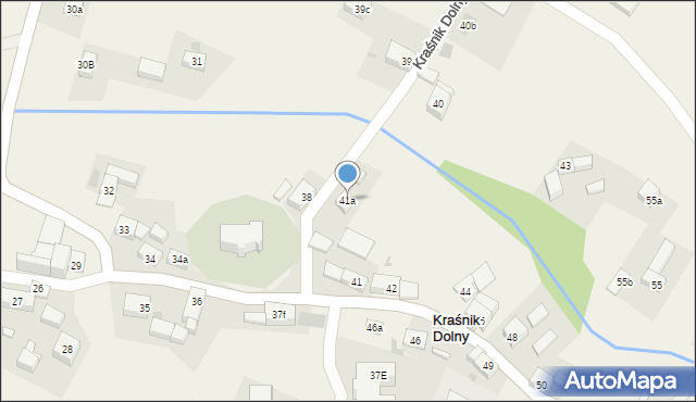 Kraśnik Dolny, Kraśnik Dolny, 41a, mapa Kraśnik Dolny