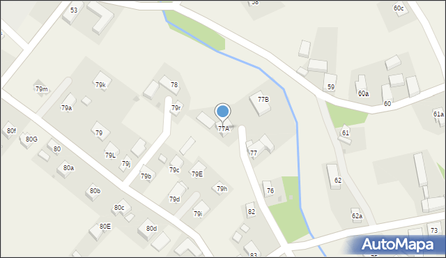 Kraśnik Dolny, Kraśnik Dolny, 77A, mapa Kraśnik Dolny