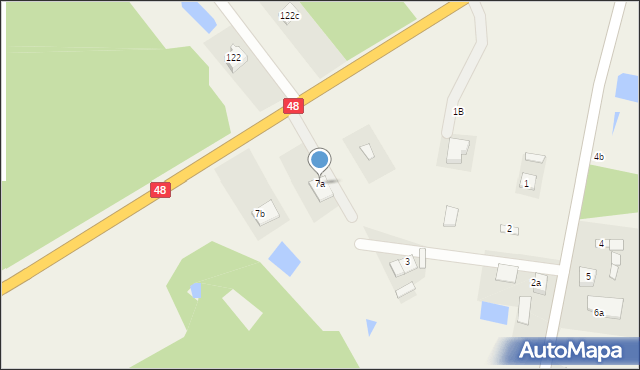 Krasnogliny, Krasnogliny, 7a, mapa Krasnogliny