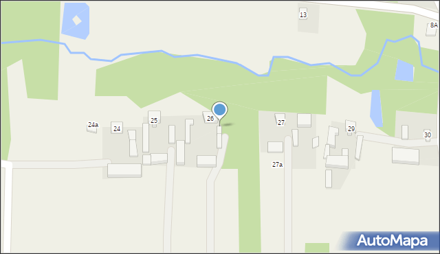 Kraszew, Kraszew, 26A, mapa Kraszew