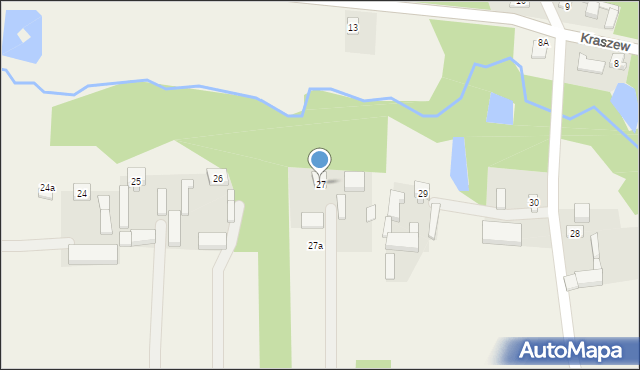 Kraszew, Kraszew, 27, mapa Kraszew