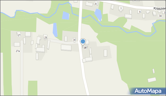 Kraszew, Kraszew, 31, mapa Kraszew