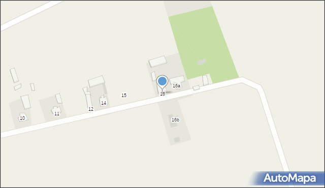 Kraszew Wielki, Kraszew Wielki, 16, mapa Kraszew Wielki