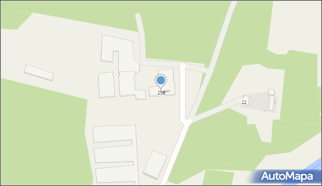 Kraszewo-Czubaki, Kraszewo-Czubaki, 23B, mapa Kraszewo-Czubaki