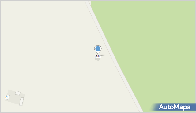 Kraszewo-Czubaki, Kraszewo-Czubaki, 24d, mapa Kraszewo-Czubaki