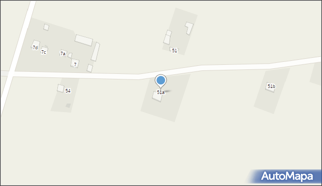 Kraszewo-Gaczułty, Kraszewo-Gaczułty, 51a, mapa Kraszewo-Gaczułty