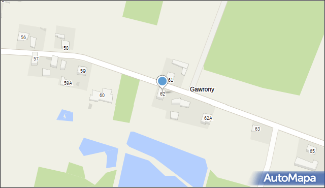 Kraszów, Kraszów, 62, mapa Kraszów