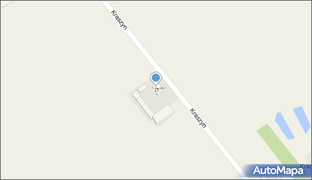 Kraszyn, Kraszyn, 15, mapa Kraszyn