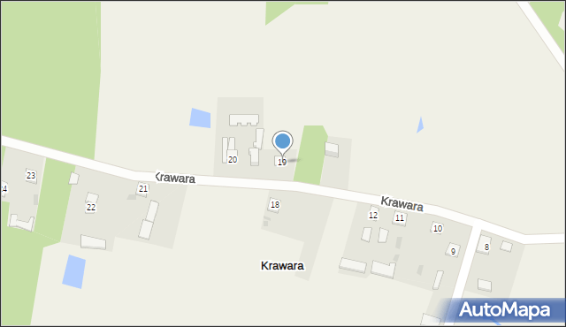 Krawara, Krawara, 19, mapa Krawara