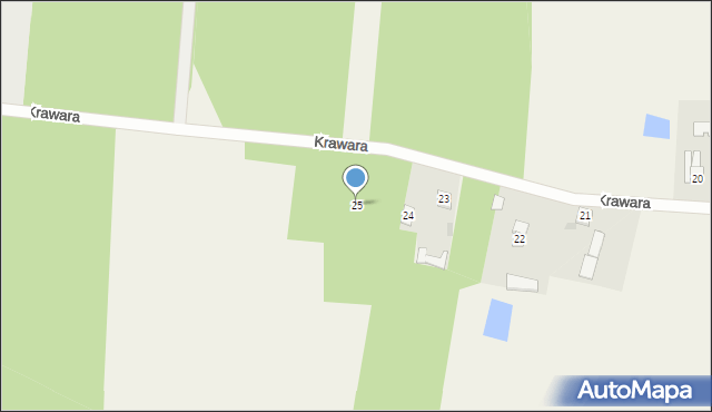 Krawara, Krawara, 25, mapa Krawara