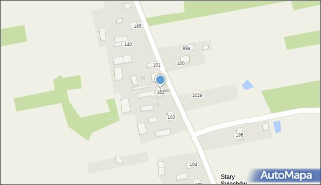 Krawce, Krawce, 102, mapa Krawce