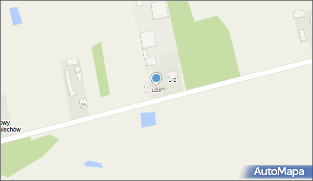 Krawce, Krawce, 142a, mapa Krawce