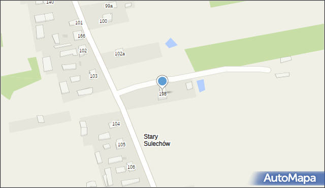 Krawce, Krawce, 198, mapa Krawce