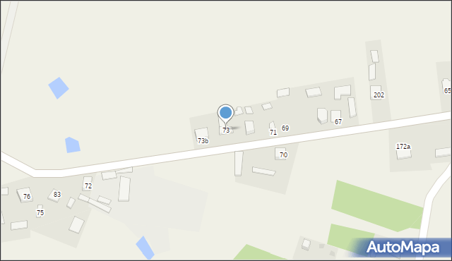 Krawce, Krawce, 73, mapa Krawce