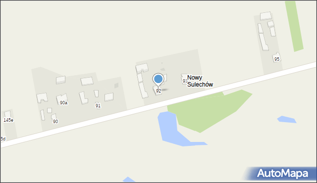 Krawce, Krawce, 92, mapa Krawce