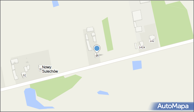 Krawce, Krawce, 95, mapa Krawce