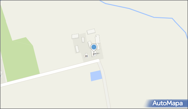 Krawce, Krawce, 97, mapa Krawce