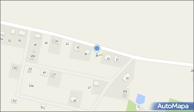 Krążkowo, Krążkowo, 36, mapa Krążkowo