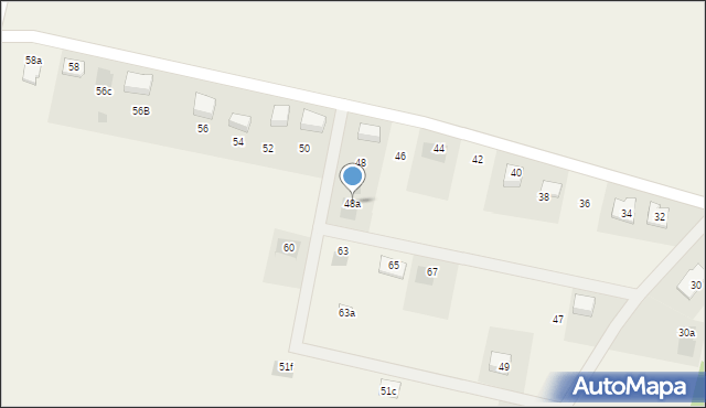 Krążkowo, Krążkowo, 48a, mapa Krążkowo