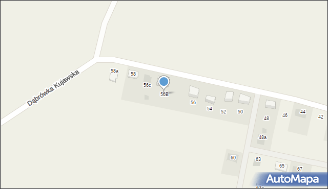 Krążkowo, Krążkowo, 56B, mapa Krążkowo