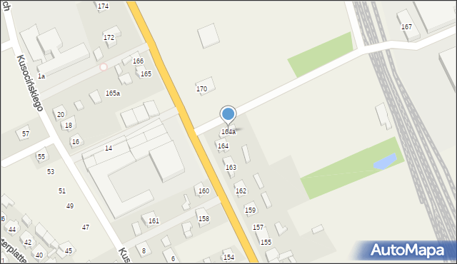 Krążkowy, Krążkowy, 164a, mapa Krążkowy