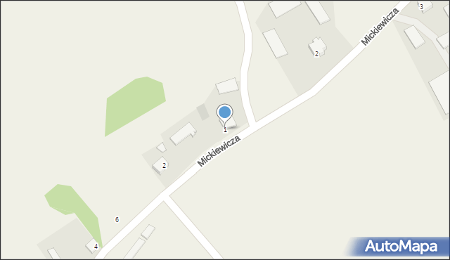 Krejwiany, Krejwiany, 1, mapa Krejwiany