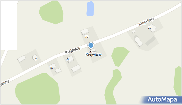 Krejwiany, Krejwiany, 7c, mapa Krejwiany