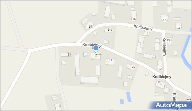 Krelikiejmy, Krelikiejmy, 12, mapa Krelikiejmy