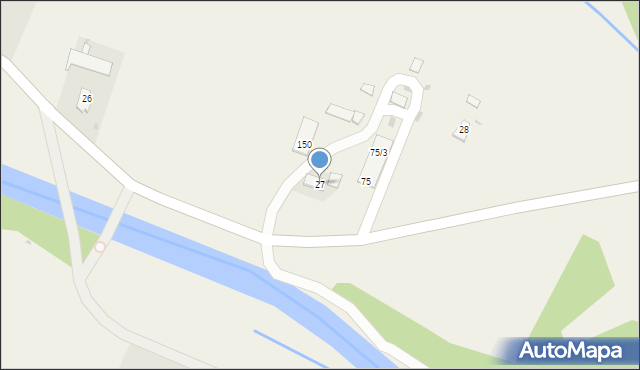 Krempna, Krempna, 27, mapa Krempna