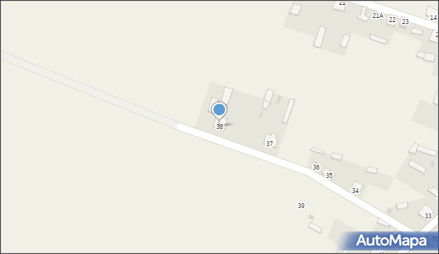 Krępa, Krępa, 38, mapa Krępa