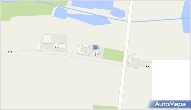 Krępa, Krępa, 117, mapa Krępa