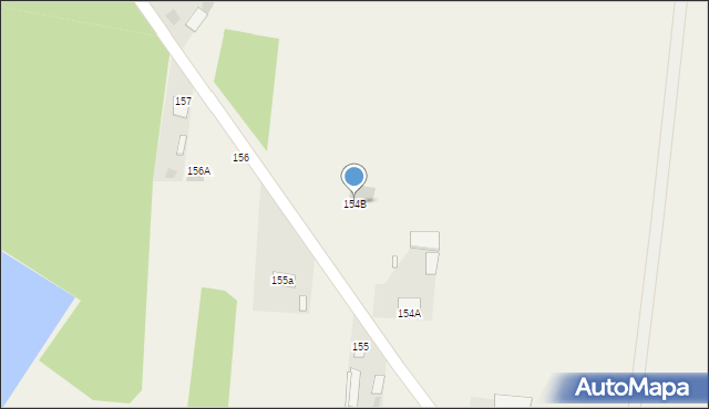 Krępa, Krępa, 154B, mapa Krępa