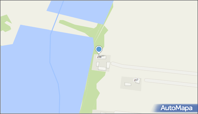 Krępa, Krępa, 168, mapa Krępa